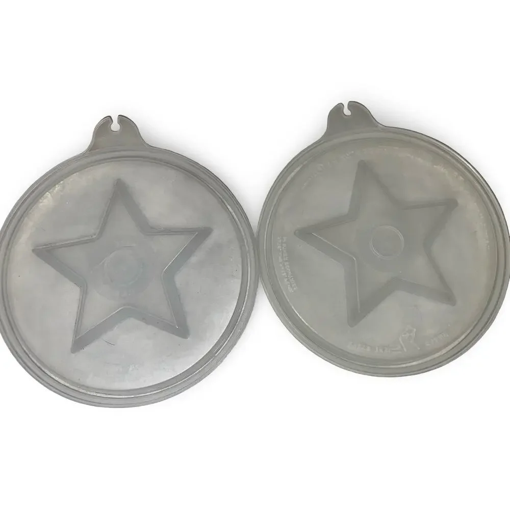 Tupperware Jel-Ring Mold Seals Christmas Tree Tulip Star Replacement Set of 6